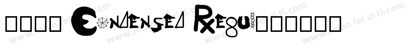 2017 Condensed Regul字体转换